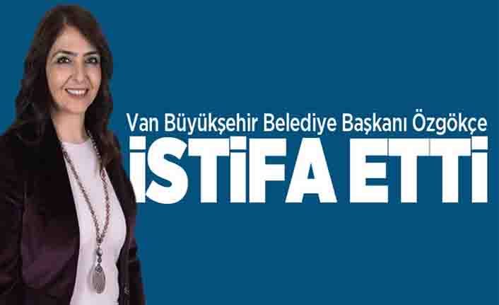 Van Büyükşehir'in HDP'li Belediye Başkanı Bedia Özgökçe Ertan istifa etti
