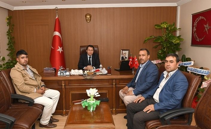 AK Parti İlçe Başkanı Kuncu’dan Kaymakam Çeçen’e ziyaret