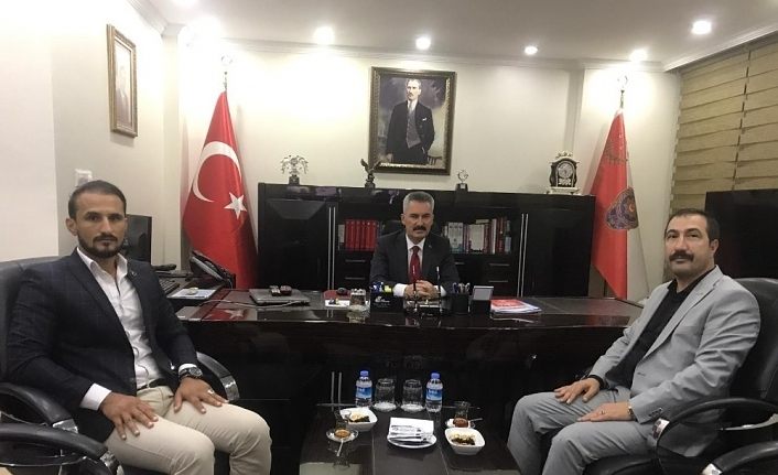 Başkan Kahraman’dan emniyet müdürü Karabağ’a hayırlı olsun ziyareti