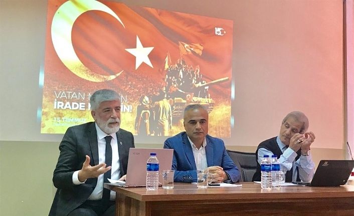 Van YYÜ Edebiyat Fakültesinde, "Dünden Bugüne Darbeler: 15 Temmuz" Paneli