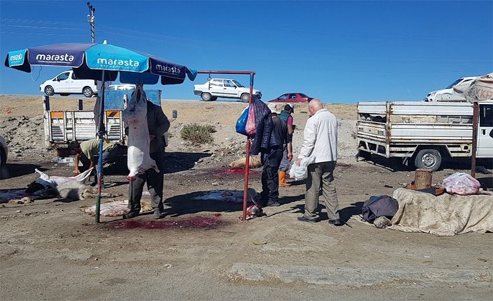 Van’da kaçak ölmüş hayvan kesimi mi yapılıyor?