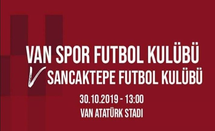 Ziraat Türkiye Kupası maçında Vanspor Sancaktepespor'u ağırlayacak
