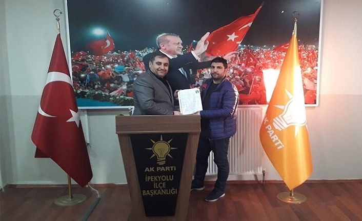 Kerim Hallaç AK Parti Van İpekyolu İlçe Başkan adayı oldu