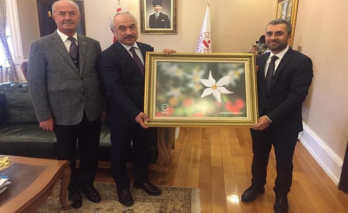Van Edremit Belediye Başkanı Say ve Tuşba Belediye Başkanı Akman’dan İçişleri Bakan Yardımcısı Ersoy’a ziyaret