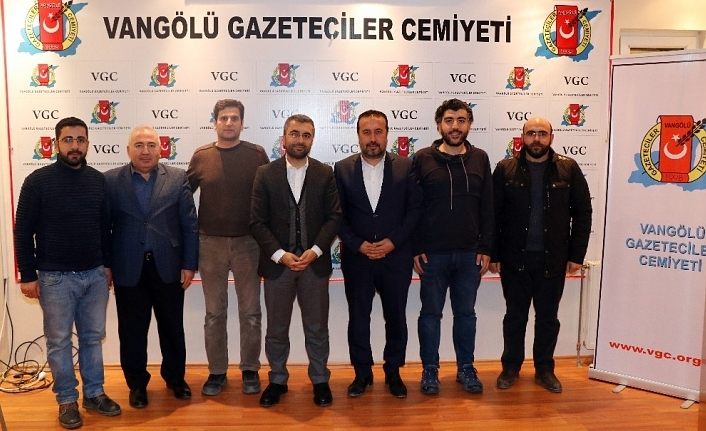 Başkan Say’dan Vangölü Gazeteciler Cemiyetine ziyaret