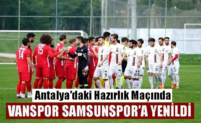 Hazırlık maçında Vanspor FK Samsunspor'a 2-1 yenildi.  Maçı izle