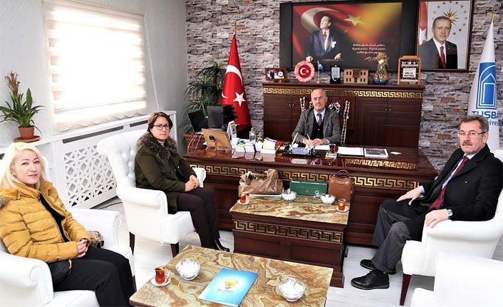 Van YYÜ Ziraat Fakültesi'nden Tuşba Belediye Başkanı Akman’a ziyaret