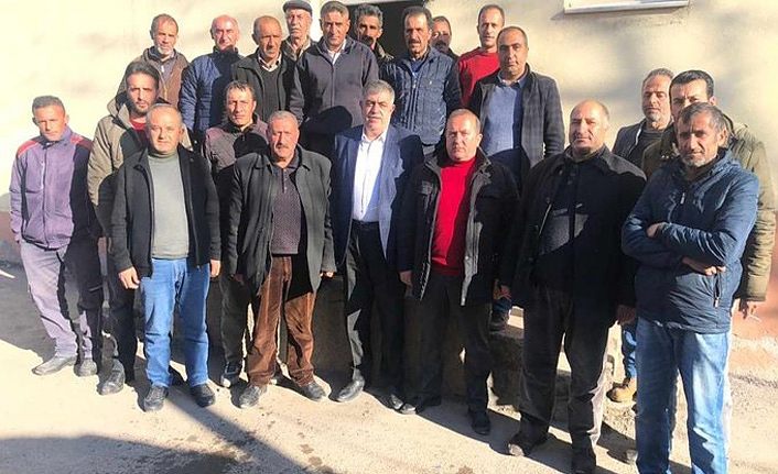 Hak-İş Konfederasyonu Van İl Başkanı Abdullah Efeoğlu’ndan üyelere ziyaret