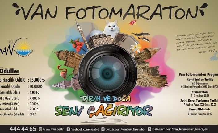 Van Büyükşehir Belediyesi ‘Fotomaraton’ düzenliyor