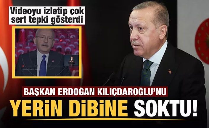 Başkan Erdoğan, Kılıçdaroğlu'nu yerin dibine soktu!