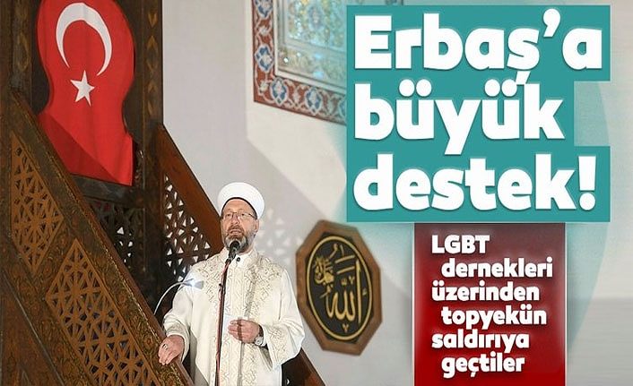 Van ve Türkiye, Diyanet İşleri Başkanı Ali Erbaş’a sahip çıktı #HepimizMüslümanız