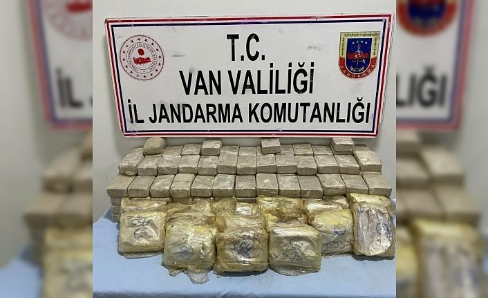 Başkale’de 113 kilogram eroin ele geçirildi