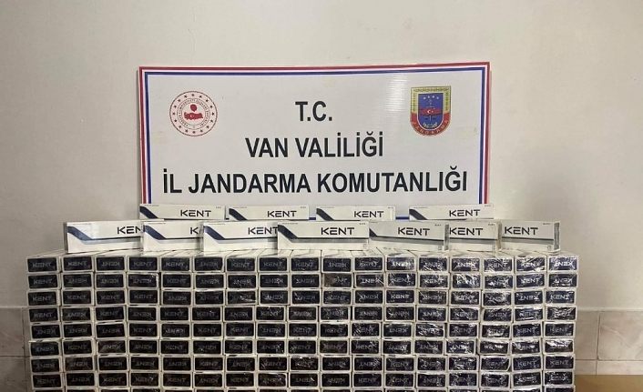 Çaldıran’da 4 bin 400 paket kaçak sigara ele geçirildi