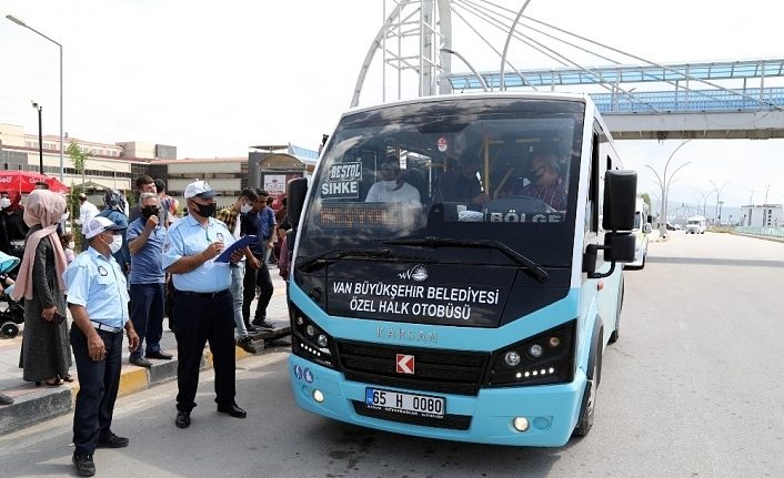 Van Büyükşehir Belediyesinden korona virüs denetimleri