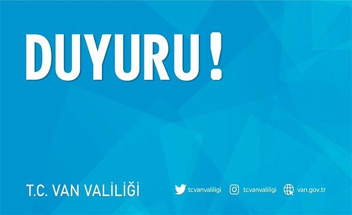 Van Valiliğinden duyuru! Seyyar satıcılar bayram tezgahı kuramayacak