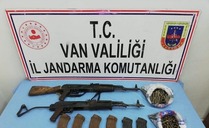 Van’da terör operasyonu, uzun namlulu silahlar ele geçirildi