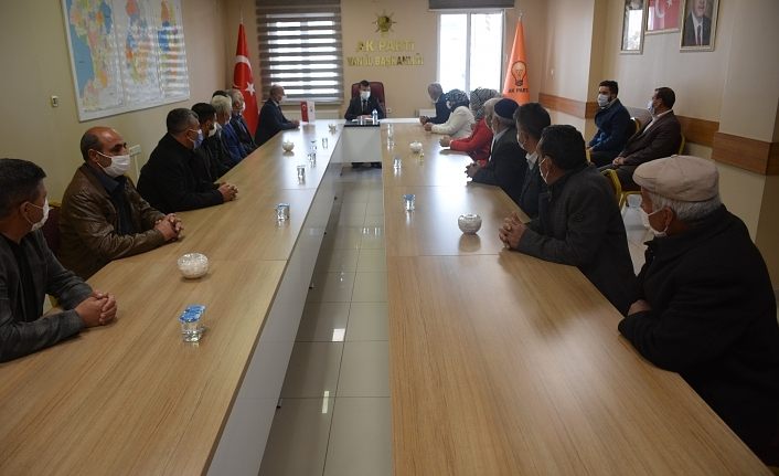 AK Parti Van İl Başkanı Türkmenoğlu'na yoğun tebrik ziyareti