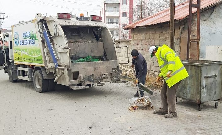Erciş Belediyesi temizlik seferberliği başlattı