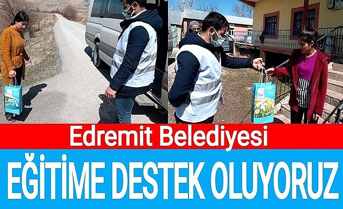 Edremit Belediyesi: Eğitime destek oluyoruz