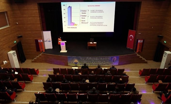 Van Büyükşehir Belediyesi personeline ‘İş Sağlığı ve Güvenliği’ eğitimi