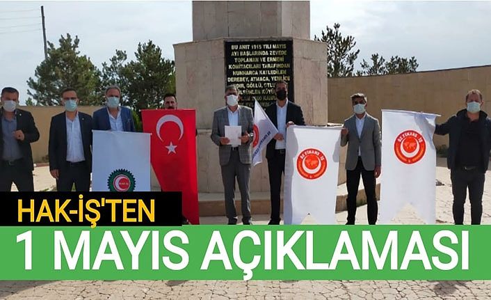 HAK-İŞ'ten Van Zeve Şehitliği'de1 Mayıs açıklaması