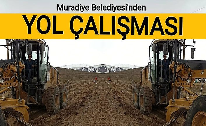 Muradiye Belediyesi'nden Yol Çalışması