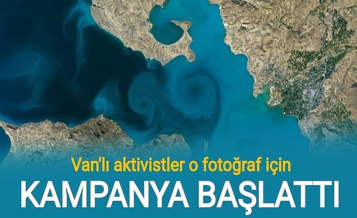 Van’lı aktivistler o fotoğraf için kampanya başlattı