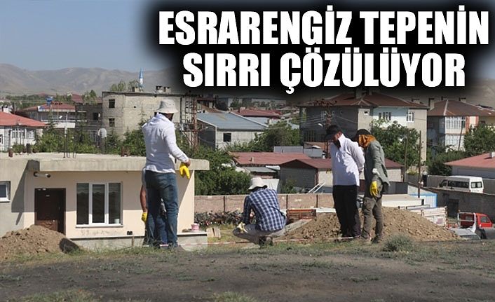 Esrarengiz tepenin sırrı çözülüyor