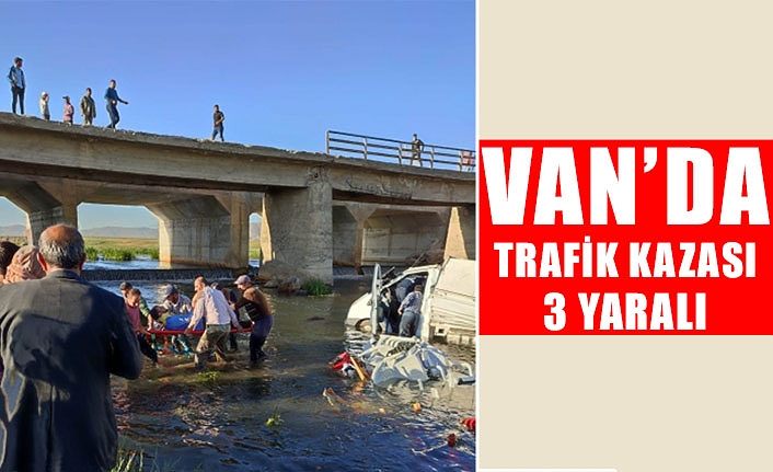 Van’da trafik kazası; 3 yaralı