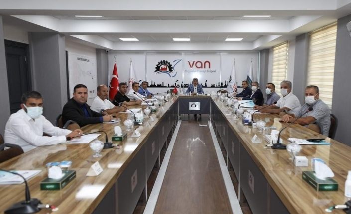 Van Organize Sanayi Bölgesi Müteşebbis Heyeti Toplantısı yapıldı
