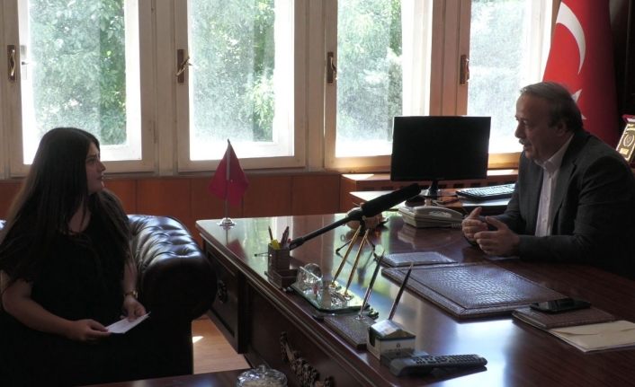 Belediye Başkanı Meki Arvas, Vangölü TV'ye Bahçesaray'ı anlattı