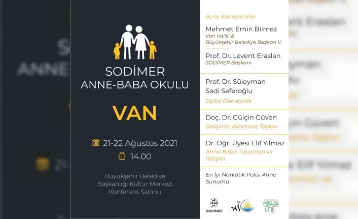 Van Büyükşehir Belediyesi anne-baba okulu semineri düzenleyecek
