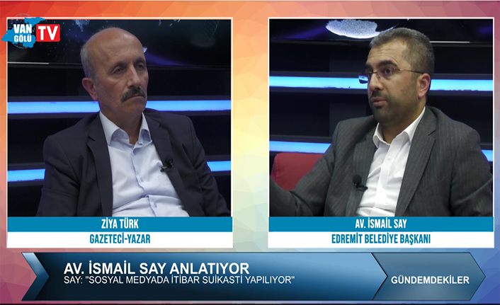 Başkan İsmail Say, Edremit sahilleri işgal değil, imar ediliyor
