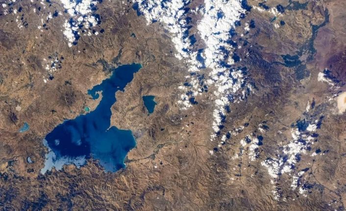 Van Gölü’ne NASA’dan sonra CMSA astronotu ilgi gösterdi