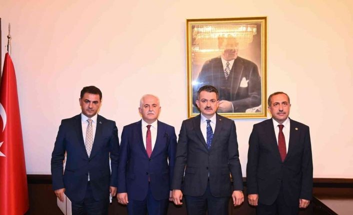 AK Parti Van Milletvekili Arvas, Tarım ve Orman Bakanı Dr. Pakdemirli ile görüştü