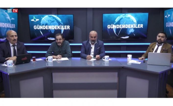 Gündemdekiler 13. Bölüm: Van’da yeni depremler olacak mı? – Van YYÜ Öğretim Üyesi Dr. Ali Kılıçer, Gazeteciler Ziya Türk, Şükrü Akyüz, Kenan Gül