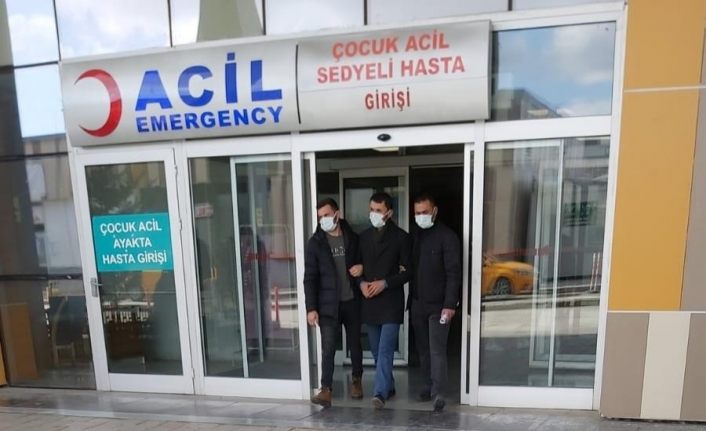 10 yıl hapis cezasıyla aranan şahıs hastane randevusuna giderken yakalandı