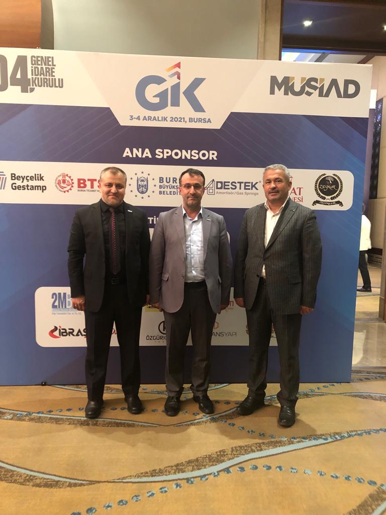 Abdurrahman Eren MÜSİAD Genel İdare Kurulu Toplantısına katıldı
