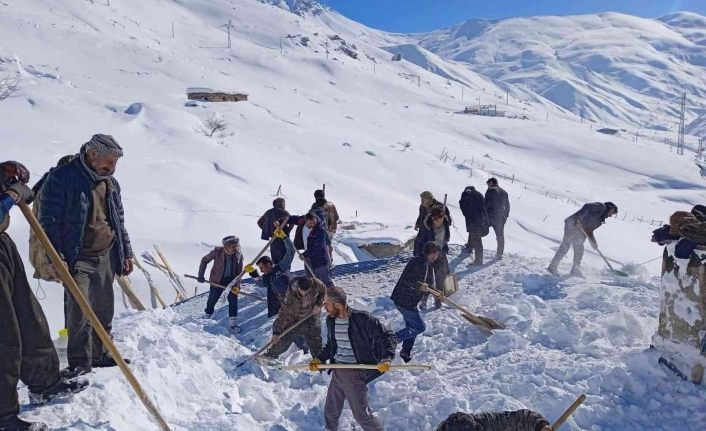 Mahalle sakinlerinden örnek davranış