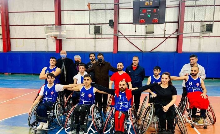Van Bedensel Engelliler Spor Kulübü liderlik hedefini sürdürdü