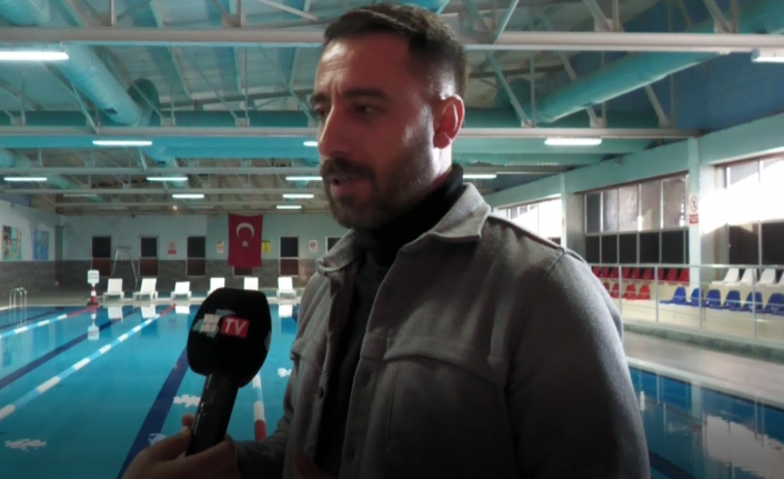 Başkale halkından yarı olimpik yüzme havuzuna yoğun ilgi