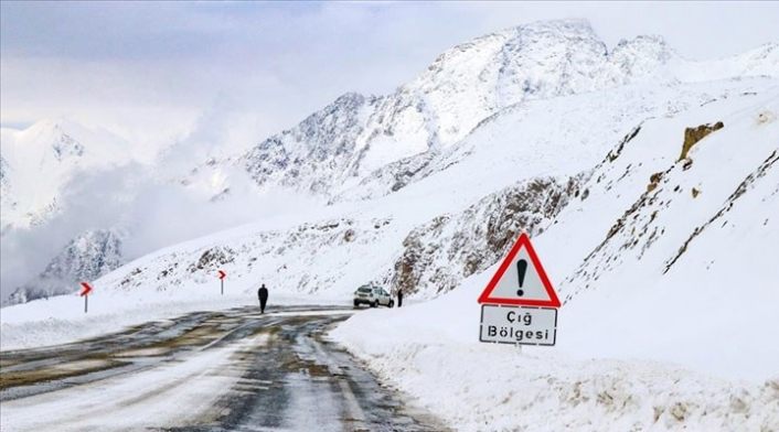 Meteorolojiden çığ, buzlanma ve don uyarısı