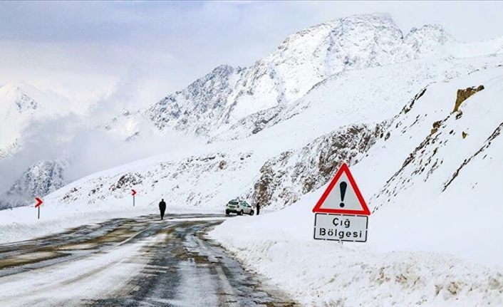 Meteorolojiden çığ, buzlanma ve don uyarısı