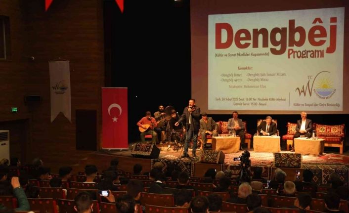 Van Büyükşehir Belediyesi asırlık ’dengbejlik’ kültürünü yaşatıyor