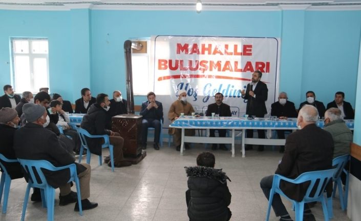 Başkan Say Şabaniye Mahalle sakinleriyle bir araya geldi