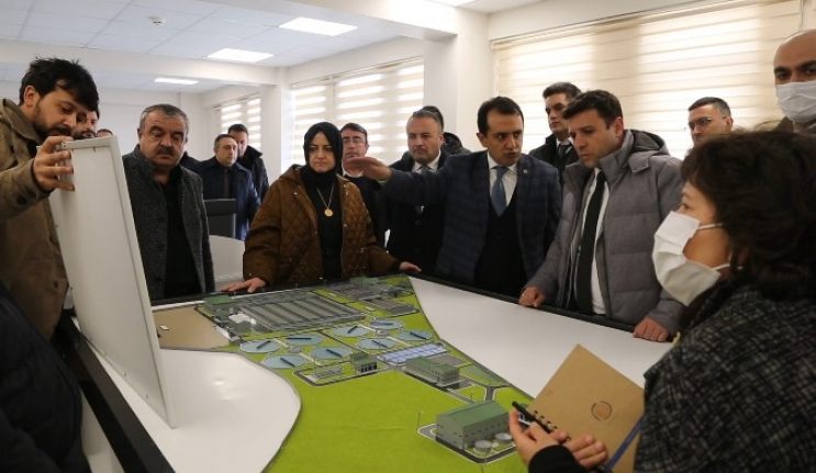 Çevre, Şehircilik ve İklim Değişikliği Bakanlığı heyetinden VASKİ’ye takdir