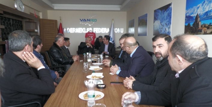 HDP heyeti Van FED’i ziyaret etti