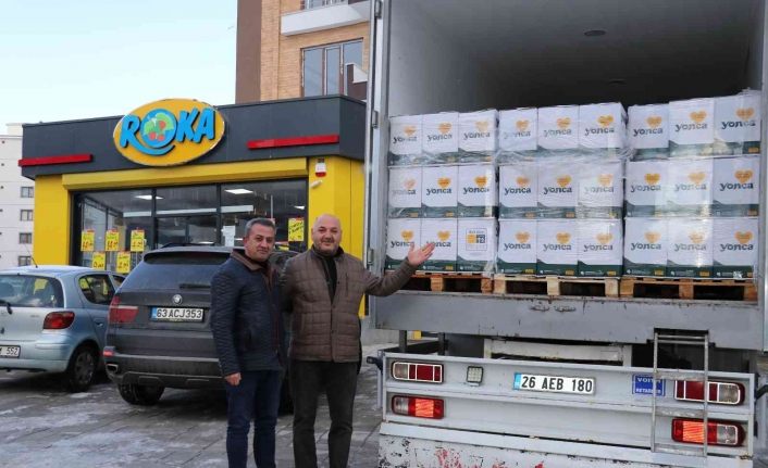Türkiye’de gündem olan market sahibinin sıvı yağ yüklü tırları Van’a geldi