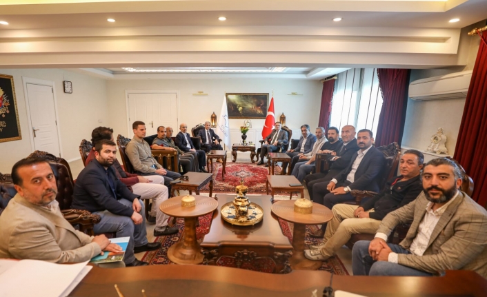 Van'daki medya temsilcileri Vali Balcı'yı ziyaret etti