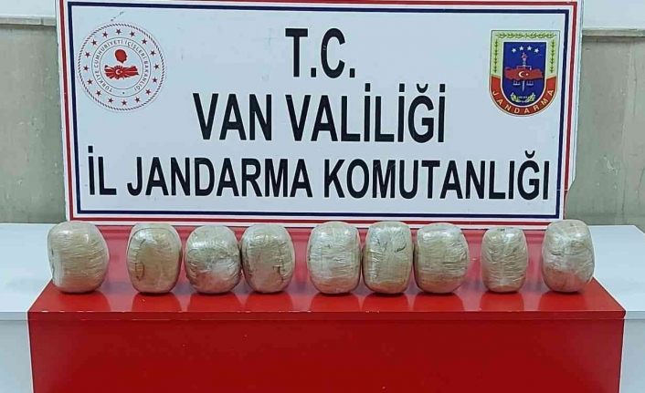 Van’da 10 kilo uyuşturucu ele geçirildi